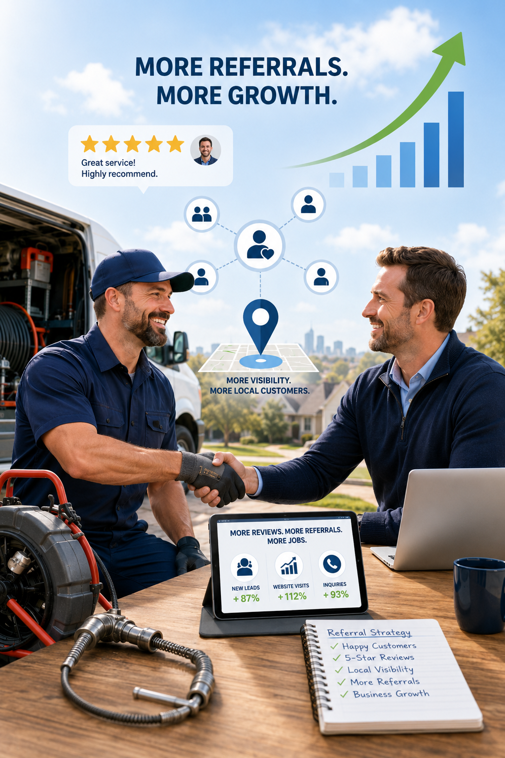 Empfehlungsmarketing in der Rohrreinigung