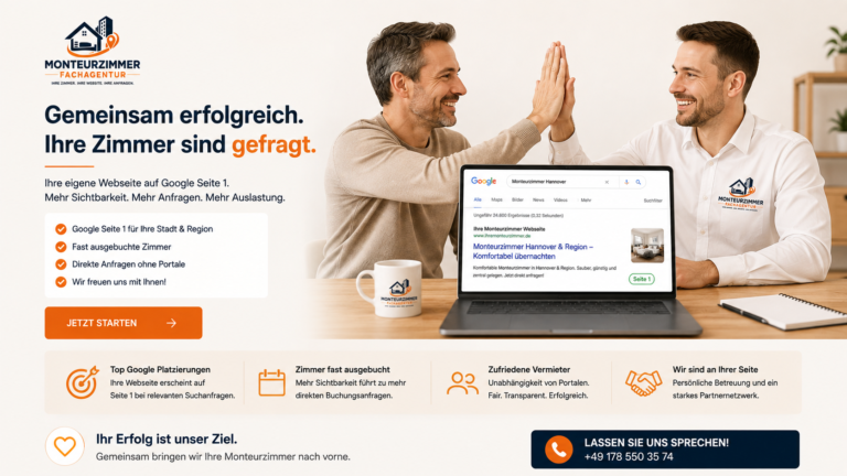 Monteurzimmer Agentur